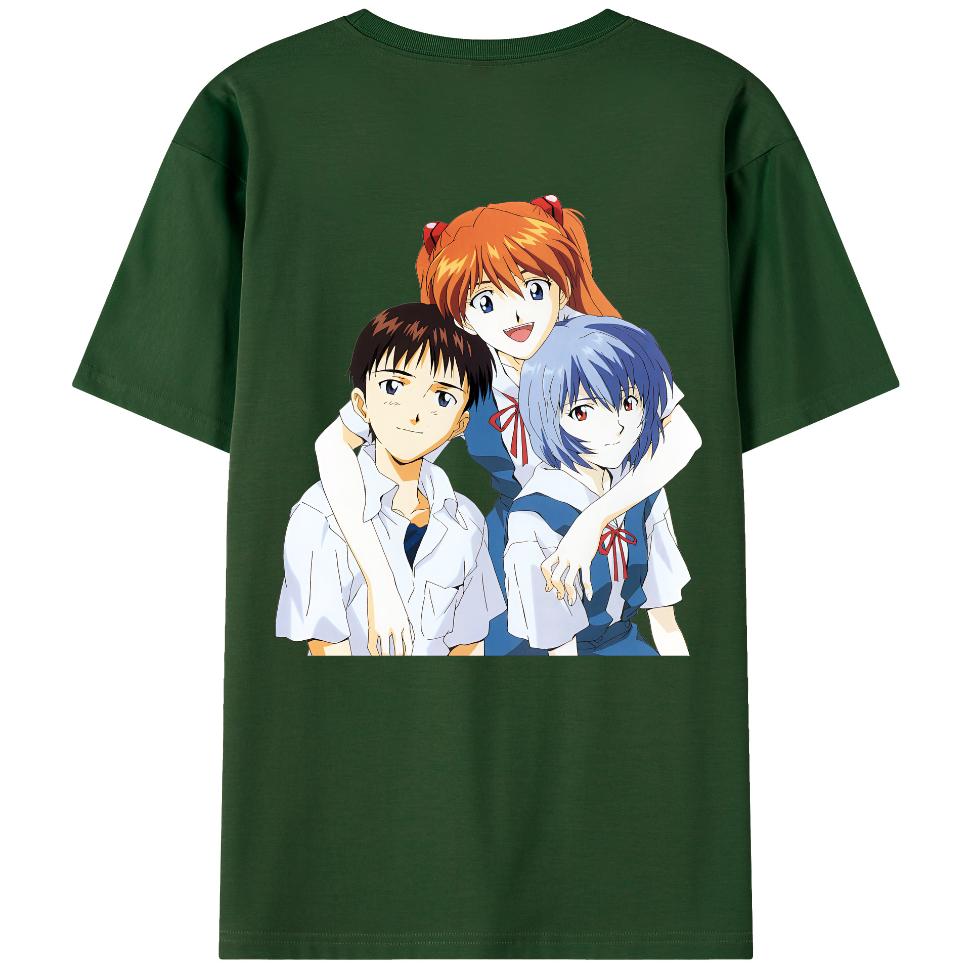 （画像用） EVA 新世紀エヴァンゲリオン 綿100％半袖Tシャツ（背面プリント）